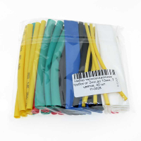 Фотография Набор термоусадочных трубок от 2мм до 10мм, 7 цветов, 40 шт.