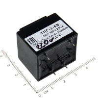 Фотография Трансформатор ТПГ-2-6В (ТПК-2) (UC30S-2-06028) 2.8VA 220V 6V 400mA EAC
