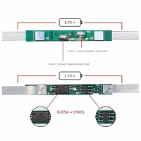 Фотография Модуль заряда и защиты Li-ion АКБ 3A, 3.7V 1S BMS