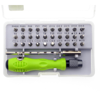 Фотография Отвертки набор 7389C (30 + 2) в прозрачной коробке