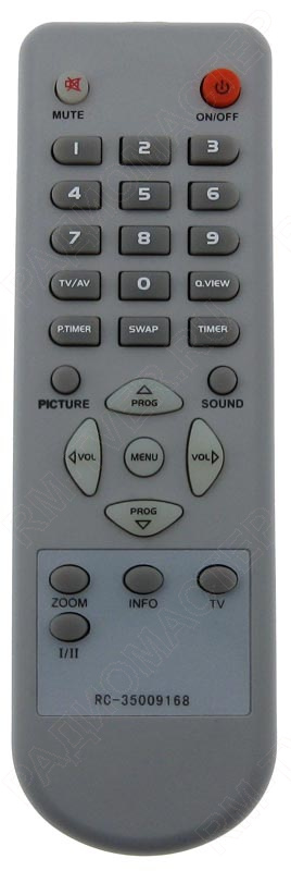 картинка Пульт ДУ Elenberg/Cameron 35009168/KK-Y2941 (KK-Y294F), ic TV как оригинал 1402 от магазина "РадиоМастер"