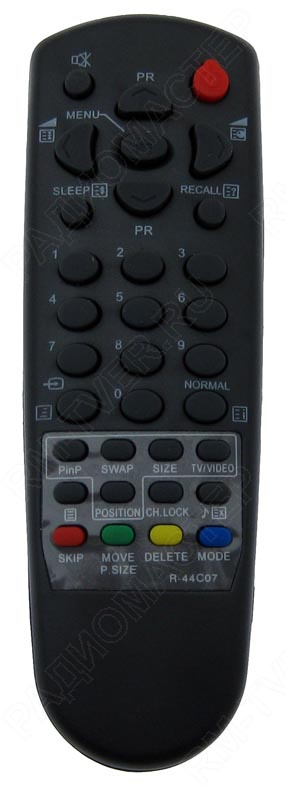 картинка Пульт ДУ Daewoo R-44C07 [TV] от магазина "РадиоМастер"