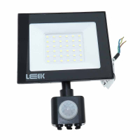 Фотография Прожектор с/д 30W 6500K 2400Лм LEEK 220V IP65, с датчиком движения