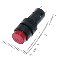 Фотография Индикатор диам.=10мм 12V красный RWE-504 REXANT