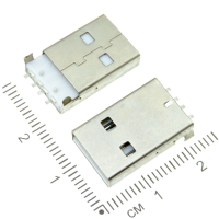 Фотография USB A - 1M Штекер, на плату