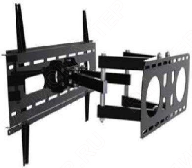 картинка Кронштейн для ТВ на стену до 60кг 37"-60" Uniteki 14M-842 черный от магазина "РадиоМастер"