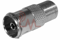 Фотография TV Гнездо под F коннектор, металл, шнур