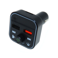 Фотография АЗУ USB x2, 2.4А/QC3.0, FM-трансмиттер (модулятор), Bluetooth, Eplutus FB-13