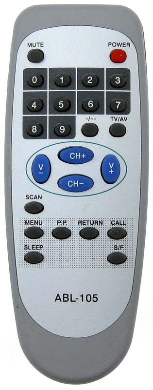 картинка Пульт ДУ Sitronics ABL-105/Akai от магазина "РадиоМастер"