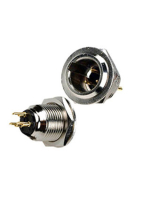 Фотография XLR 3P mini Штекер (со штырями), металл, в панель (-)