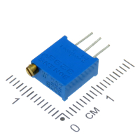 Фотография Резистор подстроечный   (503)  50 КОм, 3296W