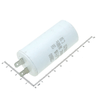 Фотография Конденсатор пусковой    20 мкФ, 450 В, CBB60 с клеммами 1 пара, (SAIFU), 
