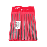 Фотография Набор надфилей LOM 140 х 3 х 60 мм, 10 шт. 4774273