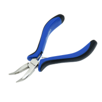 Фотография Длинногубцы изогнутые никелированные TUNDRA (120/125 мм)