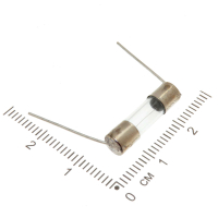 Фотография Предохранитель стекло 5х20 мм.  5А с выводами