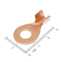 Фотография Клемма кольцевая тип O Ø8.5мм TBA2901 медная на провод сечением 6-10 кв.мм MESA Турция 3-3001