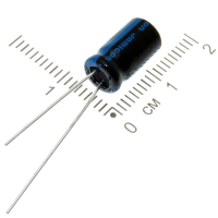 Фотография Конденсатор электролитический     47 мкФ, 63 В, TKR, (6,3x11 +105) JAMICON