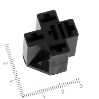 Фотография Колодка соединит. для реле (сокет) 5 pin, без проводов 24-0020