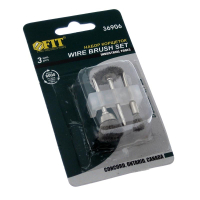Фотография Корщётки, хвостовик 3,1 мм, FIT арт. 36906, 3 шт.