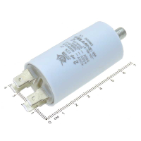 Фотография Конденсатор пусковой     2 мкФ, 450 В, CBB60 с клеммами и болтом