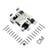 Фотография Micro USB SAD-21 REV гнездо на плату, SMD