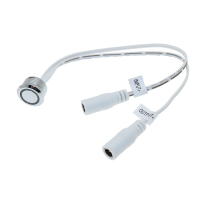 Фотография Кнопка сенсорная мебельная диам.16,5мм, с подсветкой, 48-0046, U=12V, ON - OFF