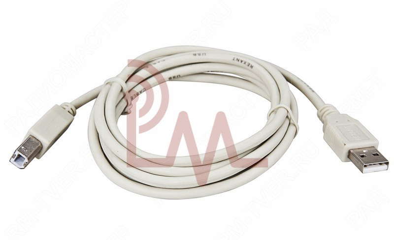 картинка Шнур Штекер USB <-> Штекер USB B, для принтера, 1,35м. (5-910 1.5) от магазина "РадиоМастер"