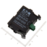 Фотография Переключатель M22-K10, 230V/6A, 24V/3A EATON, ON без фиксации - OFF (на замыкание)