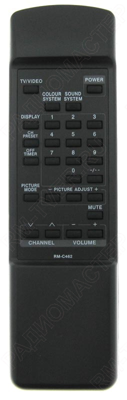картинка Пульт ДУ JVC RM-463(462) [TV] от магазина "РадиоМастер"