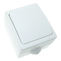 Фотография Выключатель 1 ОП ПГ "Аллегро", IP-54, белый 5563460