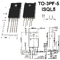 Фотография STRF6168    TO-3PF-5 (ISQL5),   ШИМ контроллер