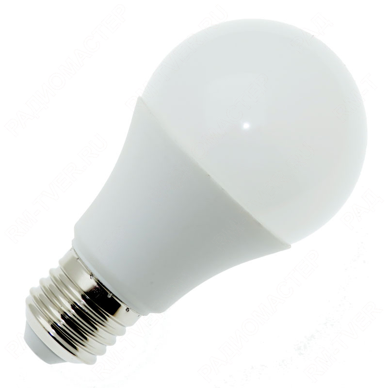картинка Лампа с/д  LED-А60 10Вт 220В Е27 4000К 820Лм ОНЛАЙТ от магазина "РадиоМастер"