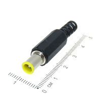 Фотография Питание 6.0/1.4 мм Штекер, пластик, на шнур, с иголкой