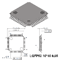 Фотография D16316 (CS) Термостат    LQFP52 10*10 0,65