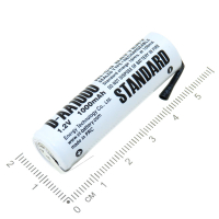 Фотография АКБ AA 1,2V 1000 mA/h Ni-CD с выводами (D-AA1000)