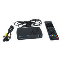 Фотография Телеприставка World Vision T624D2, DVB-T2/C, HDMI, 2USB, пласт. корпус, встроенный БП, дисплей