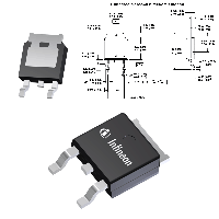 Фотография 02N50C3 (SPD02N50C3) MOSFET    D-PAK (TO-252, SC-63),   N-канал, Vds(Vce)=500V, Id(Ic)=1,8A, Pd=25W