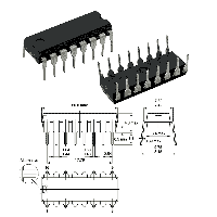 Фотография TEA2025B    DIP-16,   УНЧ, Audio Power IC