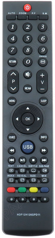 картинка Пульт ДУ Supra HOF12H126GPD11 ic LCD TV (IRBIS)  от магазина "РадиоМастер"