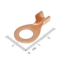 Фотография Клемма кольцевая тип O Ø10.5мм TBA2902 медная на провод сечением 6-10 кв.мм MESA Турция 3-3002