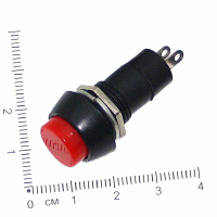 Фотография Кнопка Диам.=11мм PBS-11 (2 ноги) 36-0064, U=250V, I=2A, ON - OFF